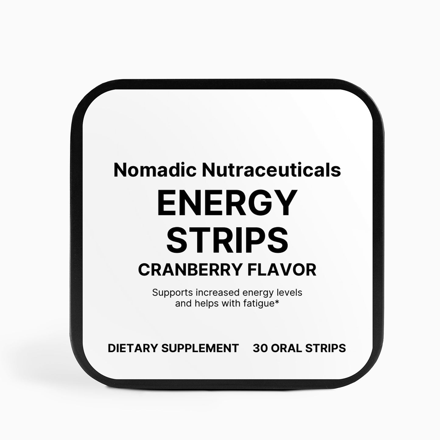 Energy Strips Cranberry Flavor