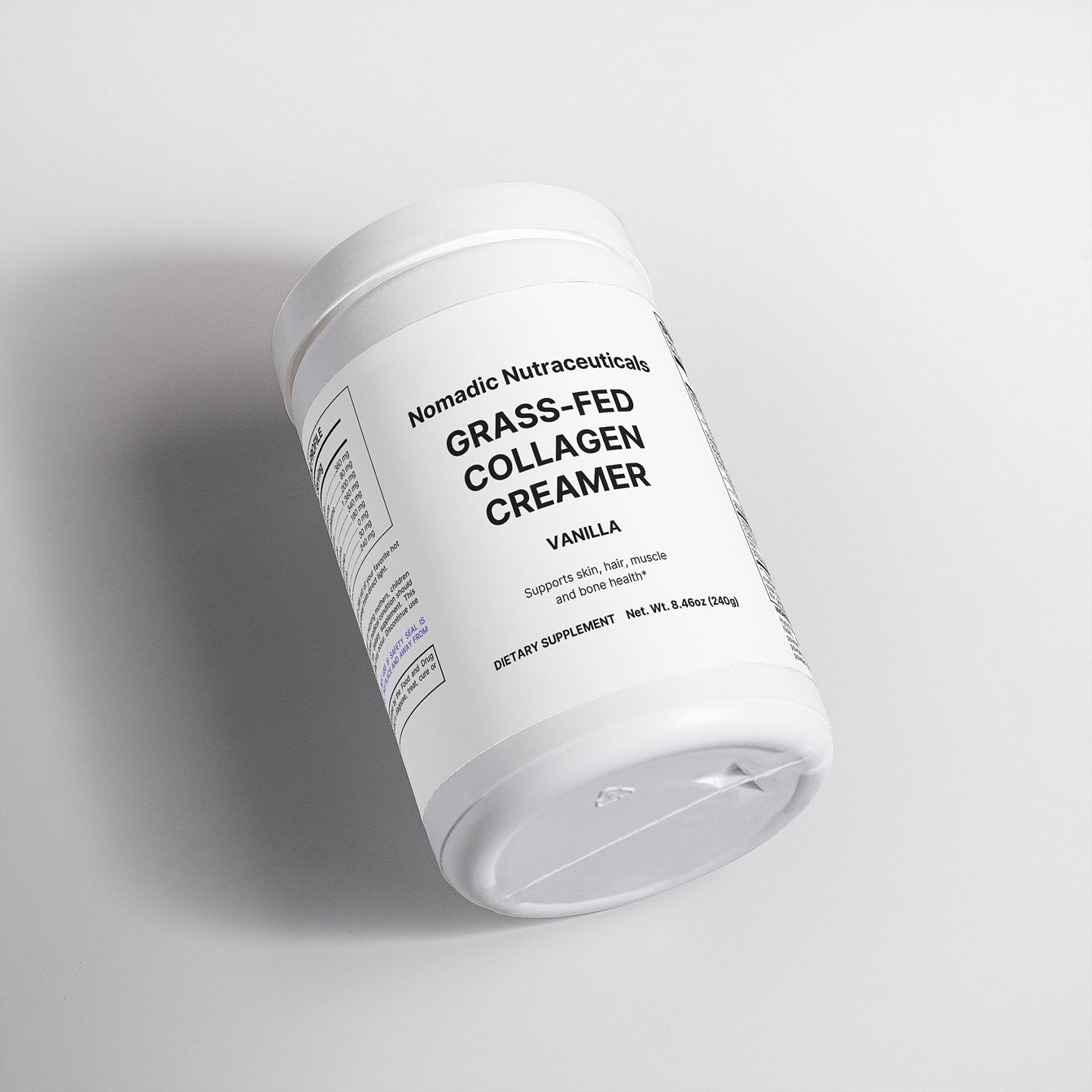 Grass-Fed Collagen Creamer (Vanilla)