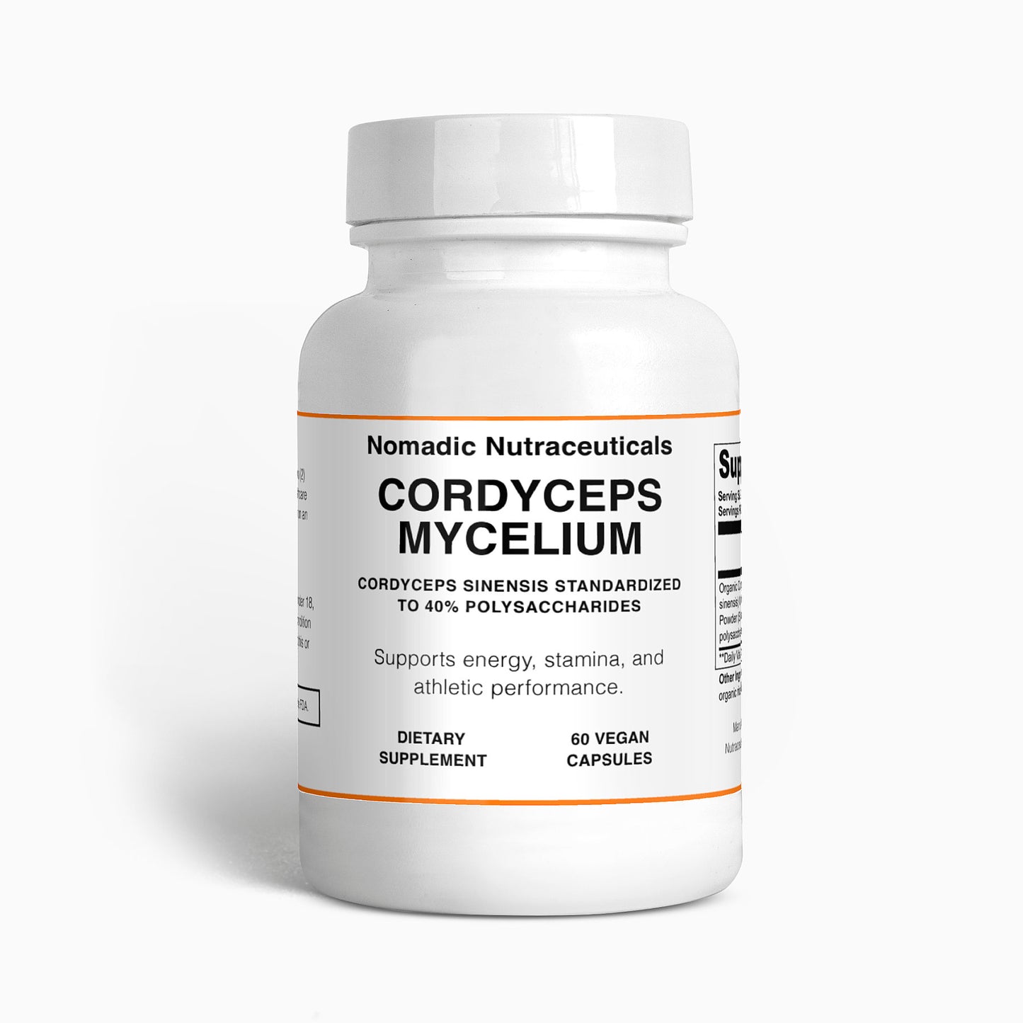 Cordyceps Mushroom Mycelium Capsules